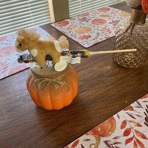 Wishpets Joey Tan & White Horse Pony With Lolipop Plush stuffed Toy 4” NWT